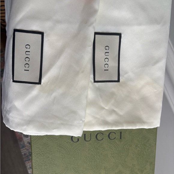 Gucci Black Heel with Gold Accents - Picture 7 of 12